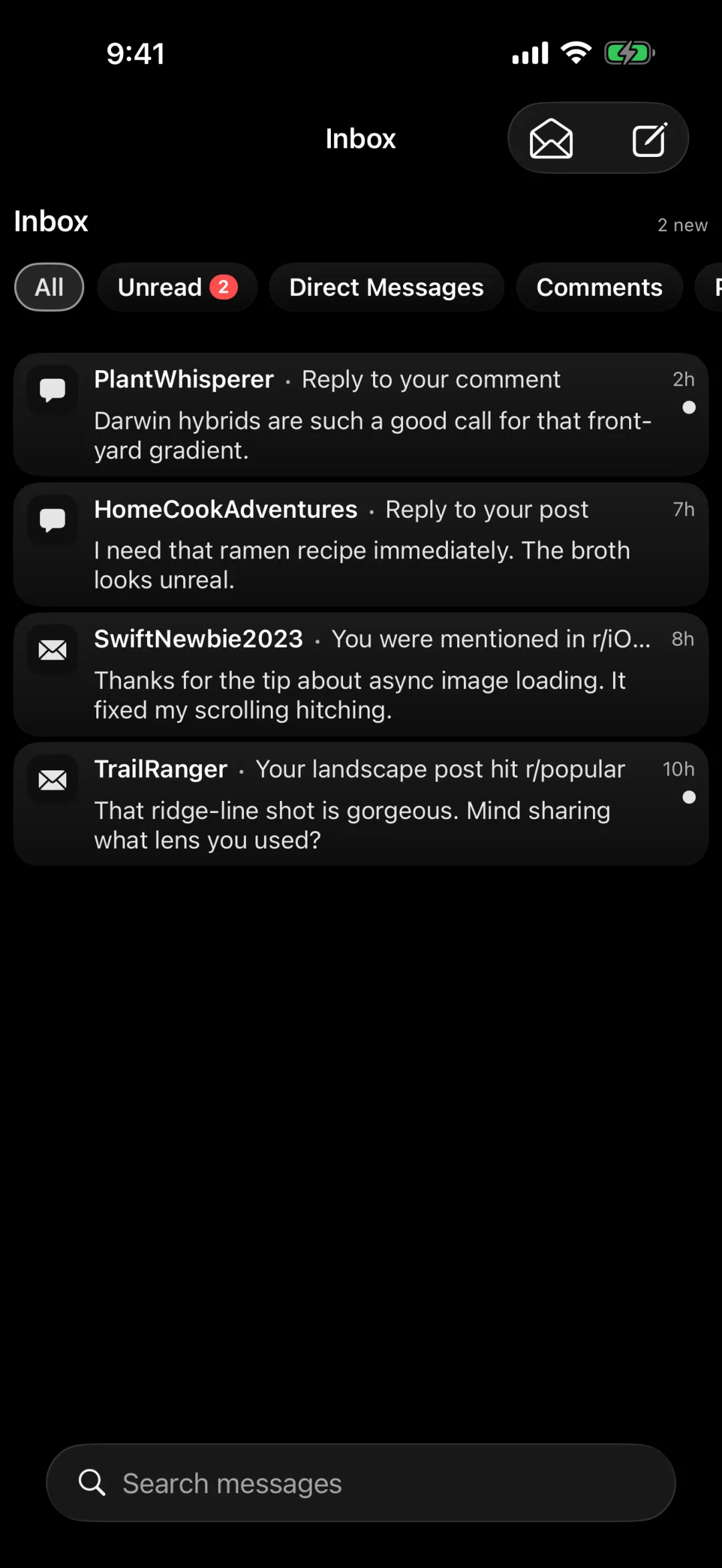 The inbox